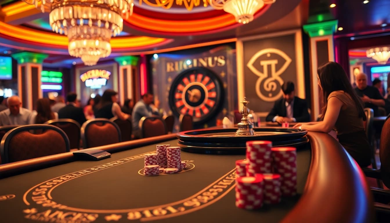 Experience thrilling poker at https://king88sa.com/, highlighted by vibrant chips and an elegant casino ambiance.
