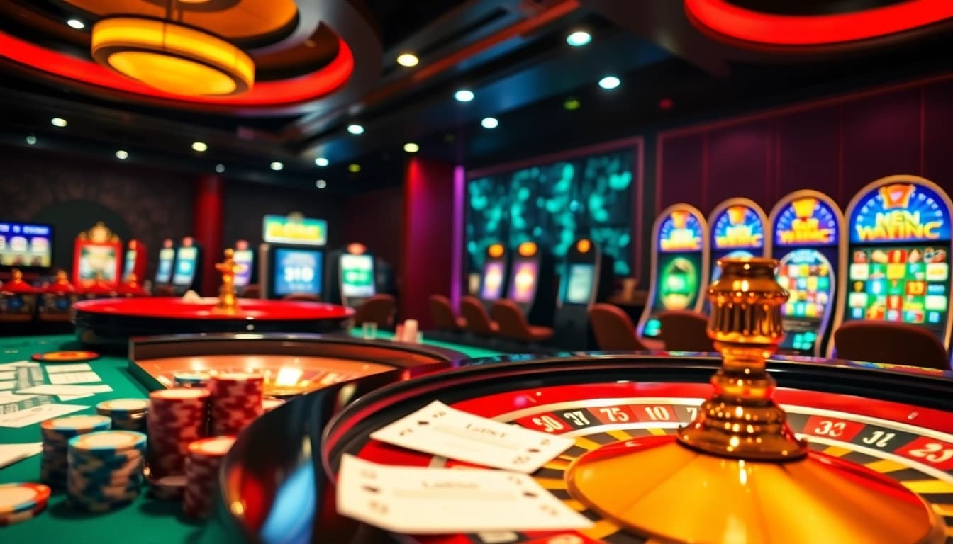 Experience the thrill of Nhà cái đá gà with vibrant online casino action.