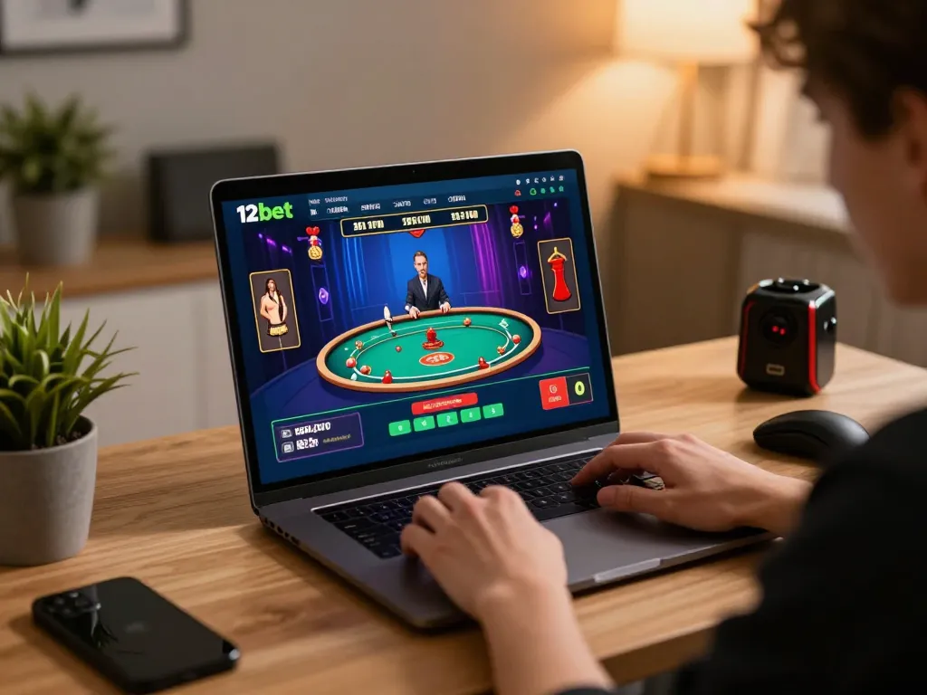 Trò chơi hấp dẫn trên 12bet với giao diện nhà cái trực tiếp và kế hoạch chiến lược trong một không gian ấm cúng tại nhà