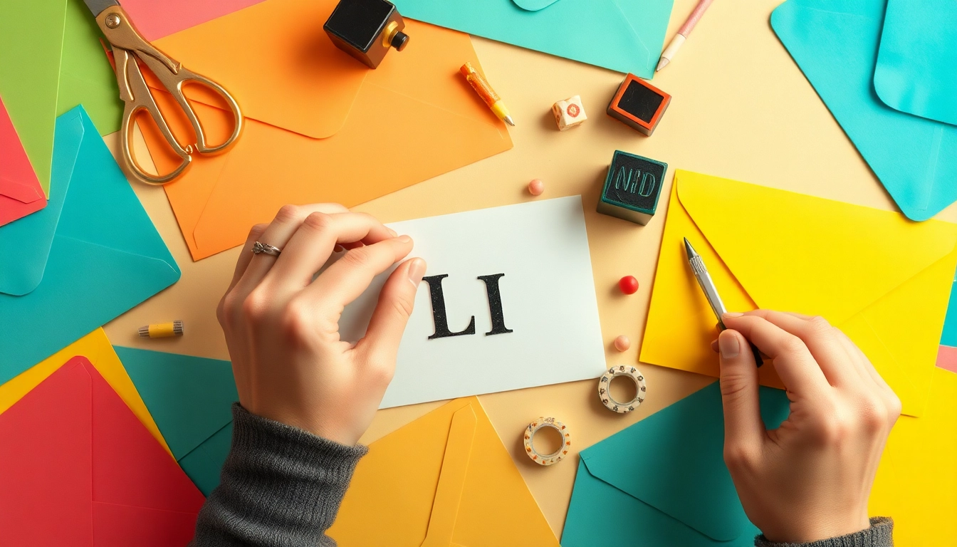 Apply cheap large letter stamps to create fun, personalized envelopes.
