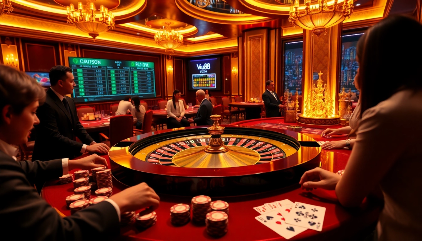 Experience thrilling gameplay at https://vua88h.com/ with vibrant casino visuals and excitement.
