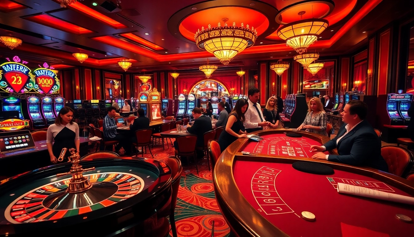 Experience the excitement of gambling at ok8386a.com with vibrant casino activities involving roulette and blackjack.