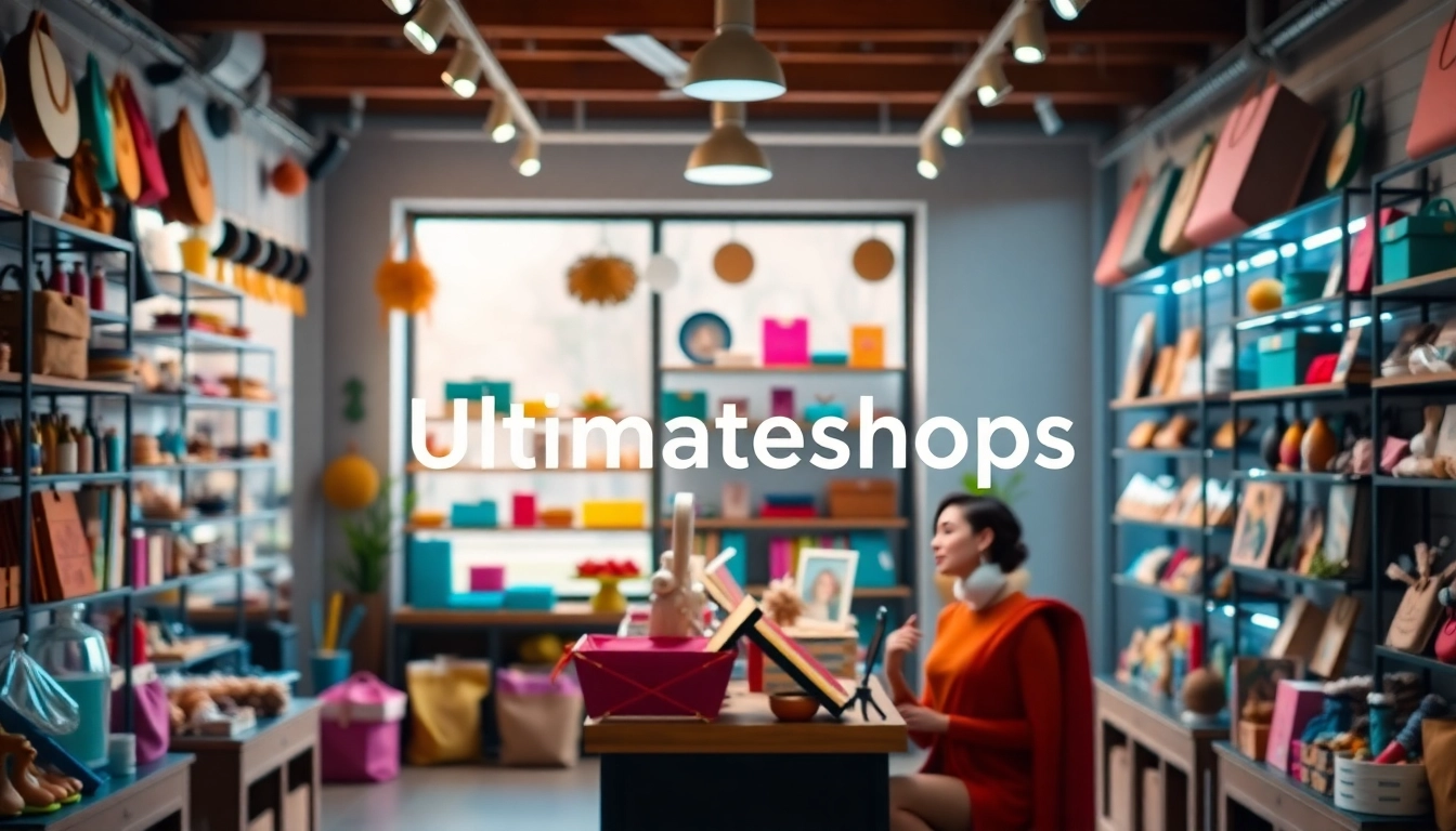 Showcasing an attractive product display at Ultimateshops to entice shoppers.