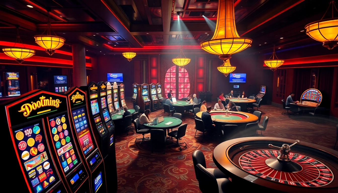 Experience the thrill of online gambling at nhà cái TG88 with vibrant slot machines and dynamic poker tables.