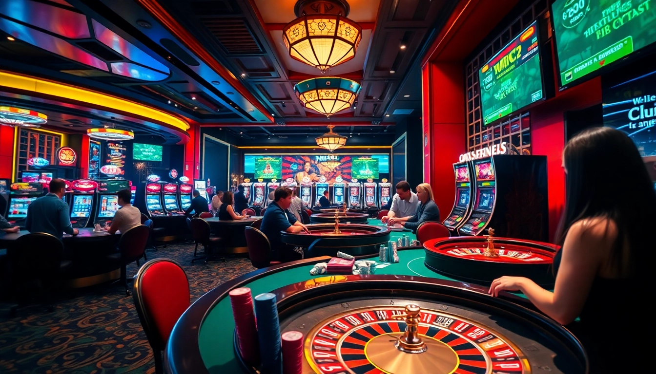 Experience the vibrant excitement of gambling at https://rr88sa.com/ with casino tables, cards, and roulette wheels.