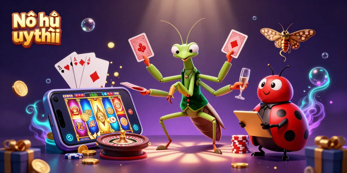 Nổ hũ uy tín offers thrilling slot experiences with vibrant characters in action.
