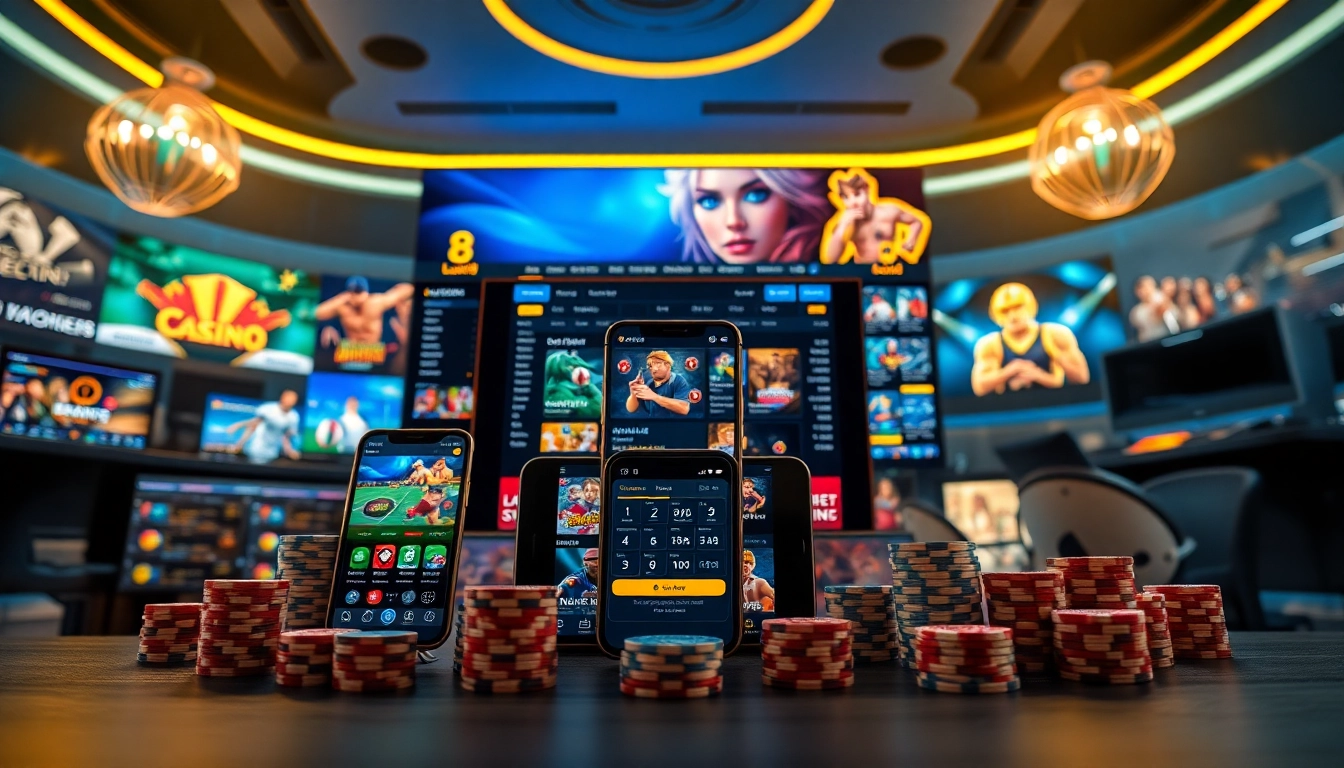 Explore the vibrant online betting platform luck8win.live, featuring casino games and sports betting.