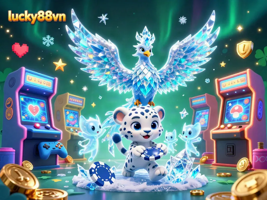Experience thrilling gaming adventures at lucky88vn with vibrant characters and casino elements!