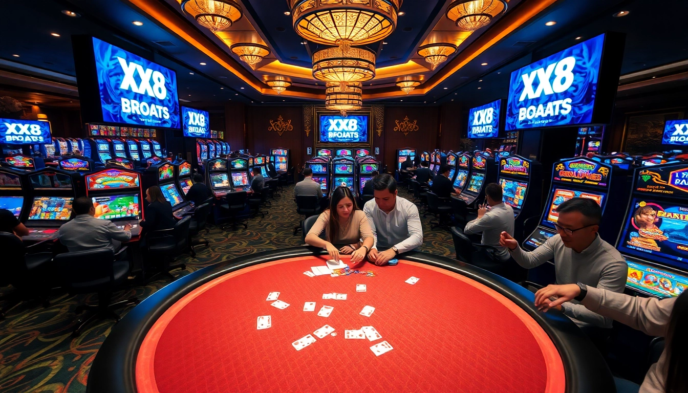 Experience the thrill of gambling at https://xx88.boats/ with exciting poker games and vibrant slot machines.