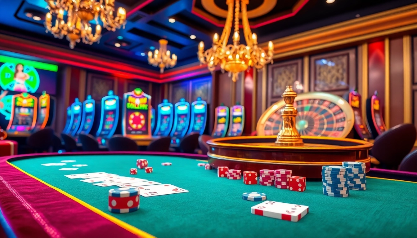 Experience the thrill of Trang chủ thabet with vibrant casino games and professional setups.