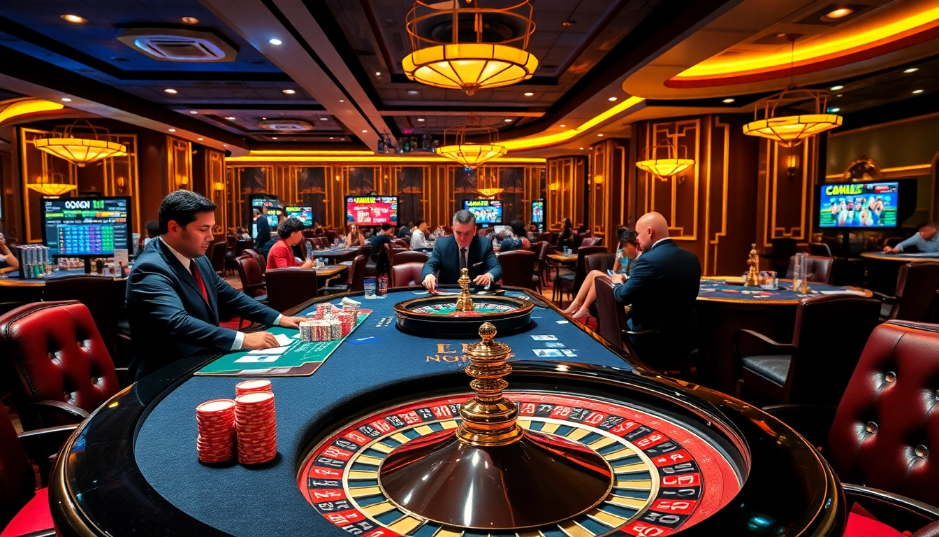 Experience thrilling gameplay at qq88 to with vibrant casino tables and engaging dealers.