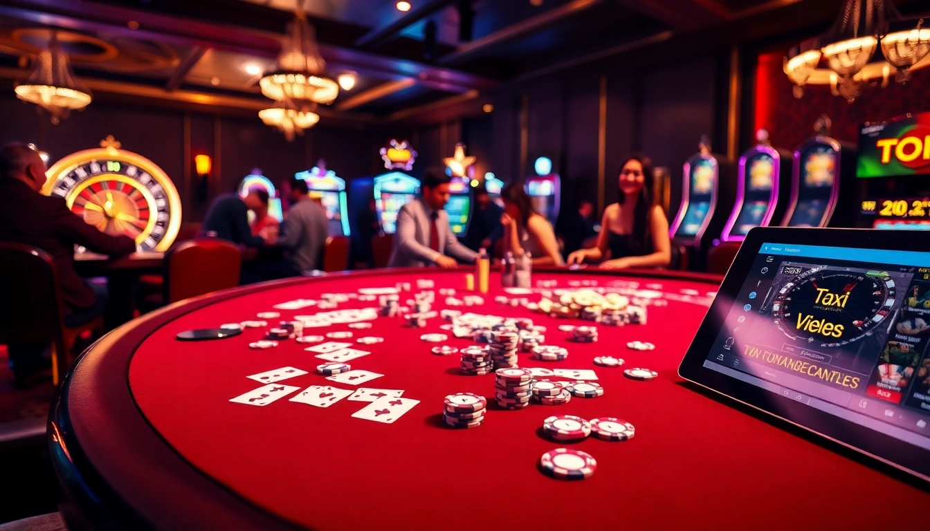 Experience the thrill of winning at https://thabet.vegas/ with an exciting casino gaming scene of cards and chips.