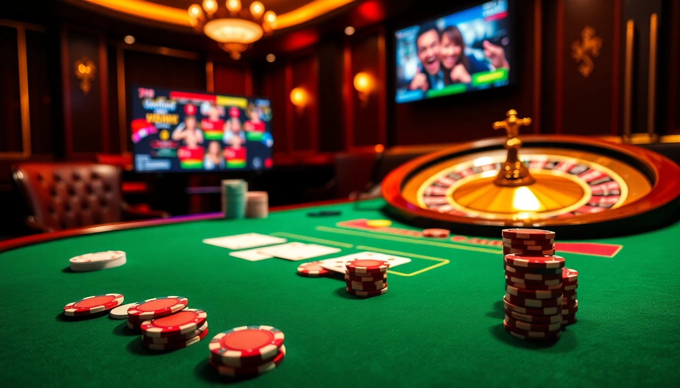 Experience excitement at 789club's luxurious casino with vibrant poker gameplay and roulette.