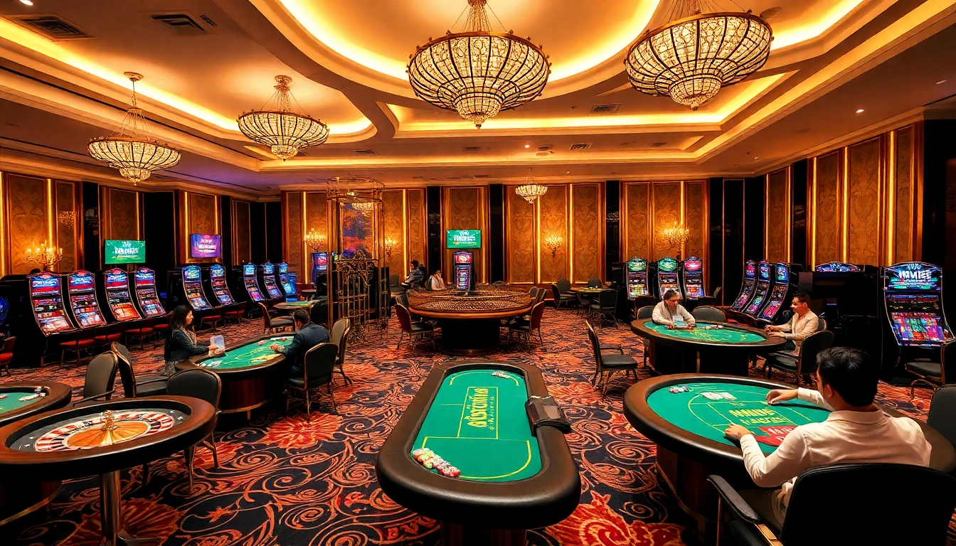 Experience the thrill of MM 88 as players engage in exciting casino games.