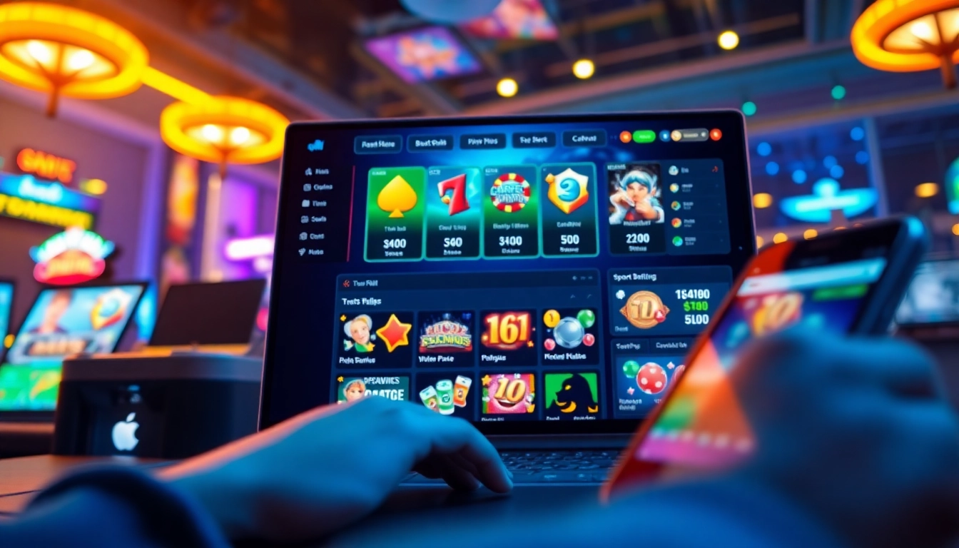 S666.nyc offers an immersive online gambling experience with a user-friendly interface showcasing various gaming options.
