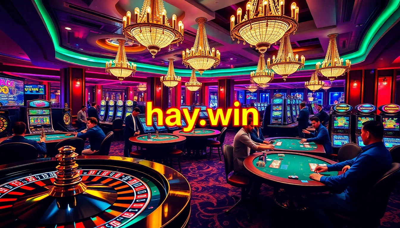 Experience the thrill of winning at hay.win with lively casino tables and dynamic betting options.