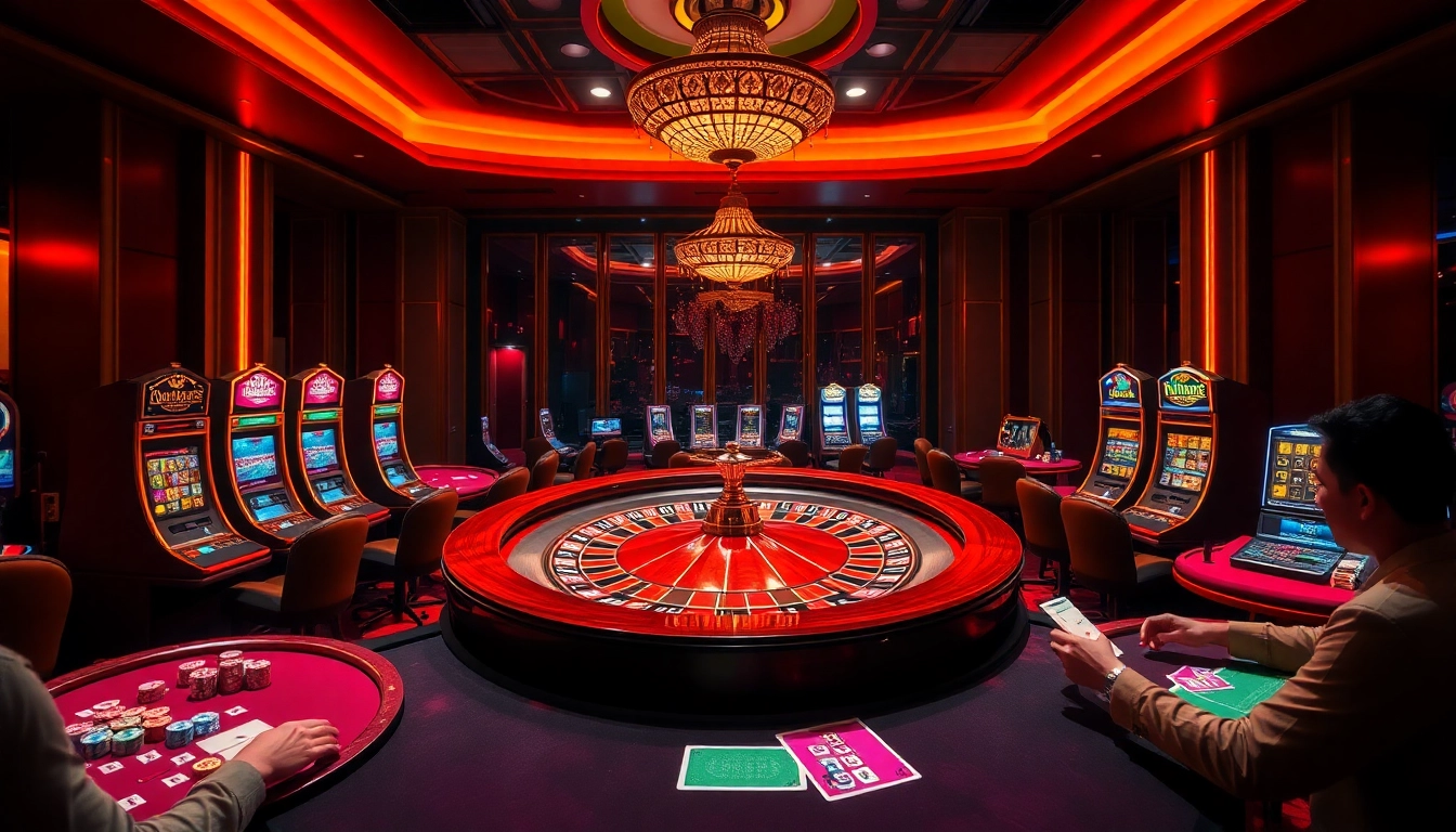 Experience high-stakes excitement at GG88 Tech casino with vibrant games and thrilling action.