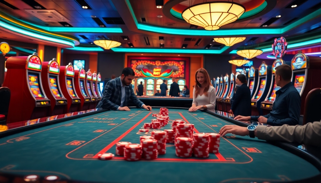 Immersive casino gameplay with dynamic game ai enhancing player experience.